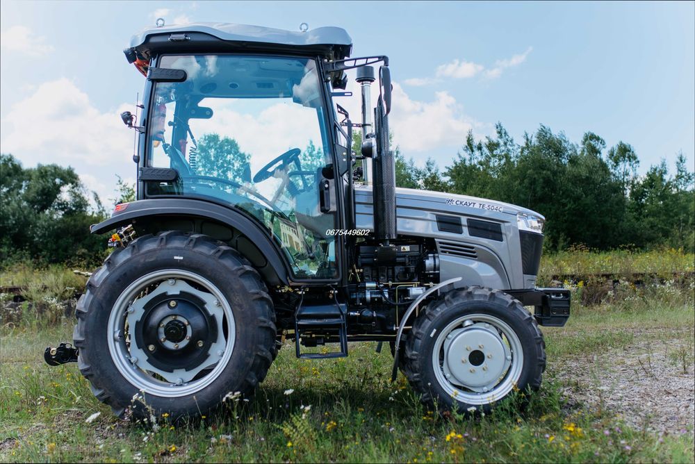 Трактор Скаут TE-504C A/C*50к.с*Кондиционер*БезкоштовнО Їдемо до ТЕБЕ!