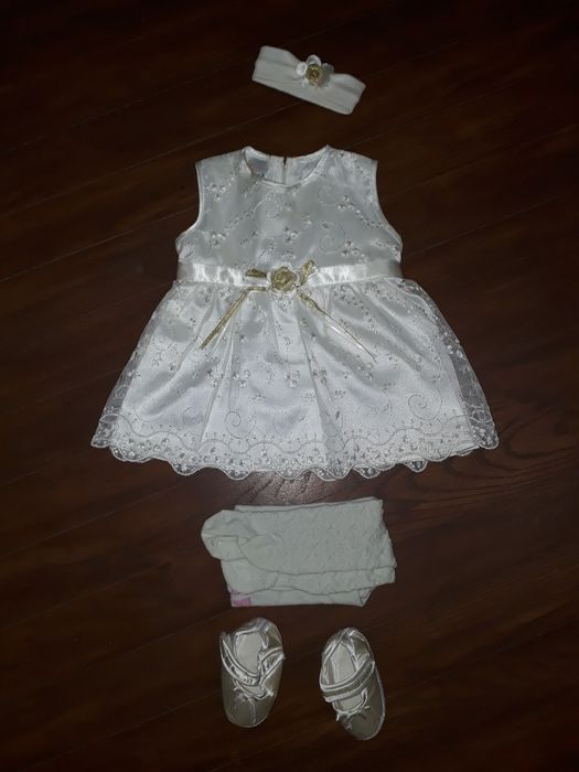 Ошатне плаття, набір на 3-6 місяців