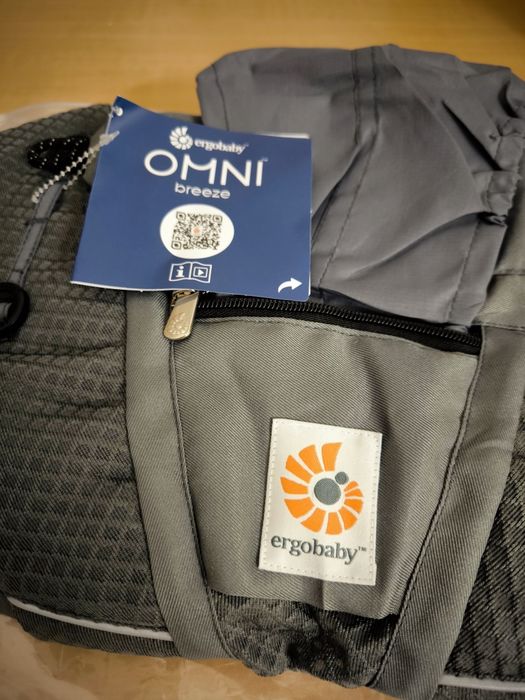 Ergobaby Omni Breeze cinza - novo na caixa
