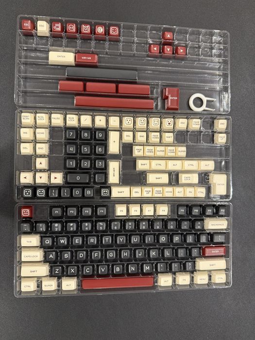 Кейкапи PBT Rome Keycaps Custom Retro Double Shot SA Profile: 600 грн ...