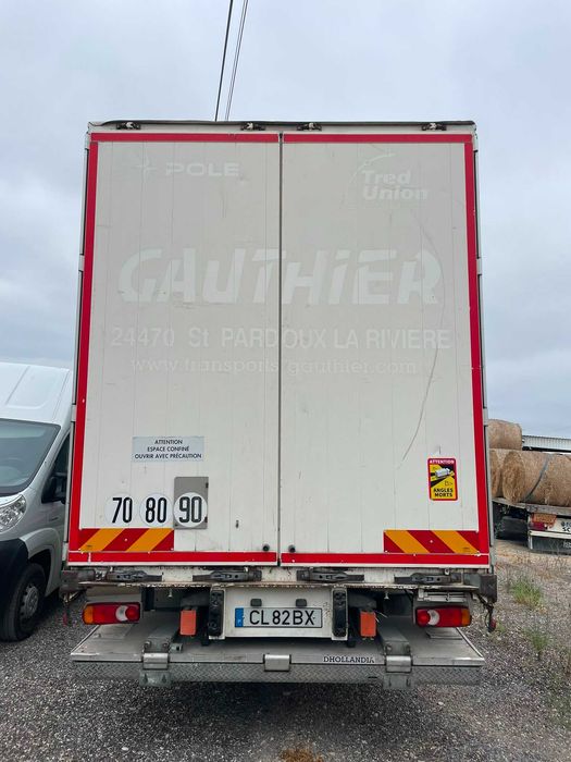 DAF LF 310 | 19 Ton | Caixa 8,20 m | Plataforma Retrátil | 2016