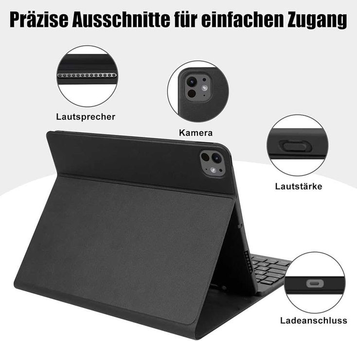 Etui z klawiaturą do iPad Pro 13" (2024 M4) | Smart Keyboard Case QWERTZ