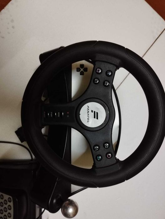 Fanatec Speedster 2 Volante + Pedais (PS1 e PS2)