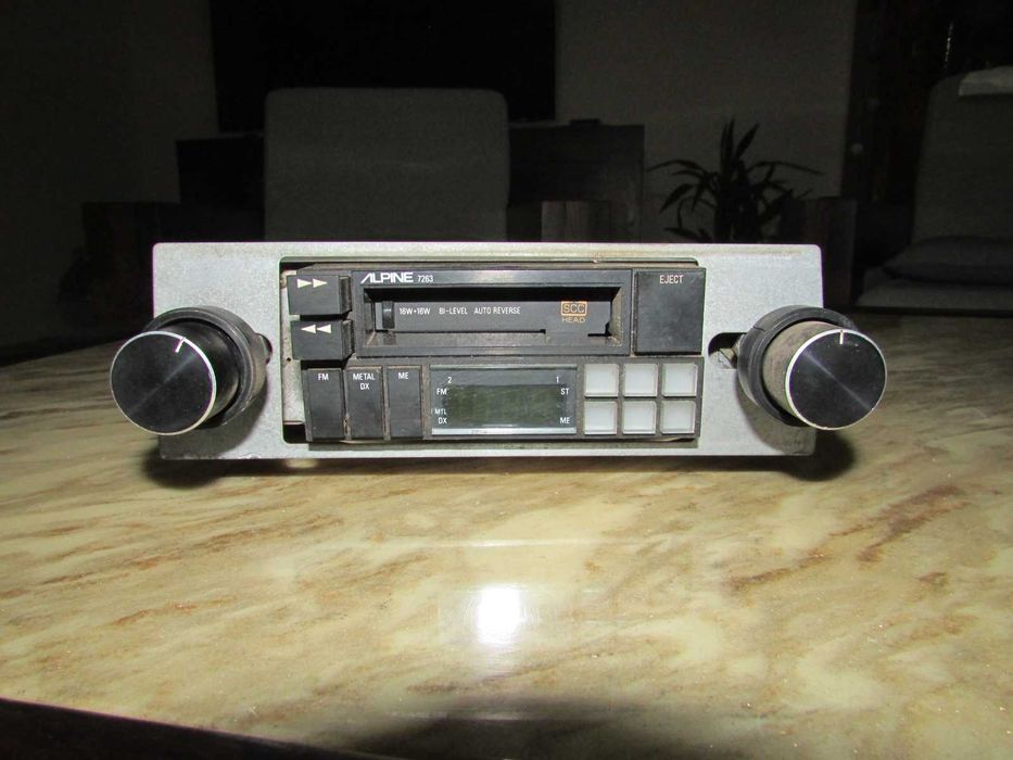 Radio ALPINE 7263 FM AM Tuner / Cassette