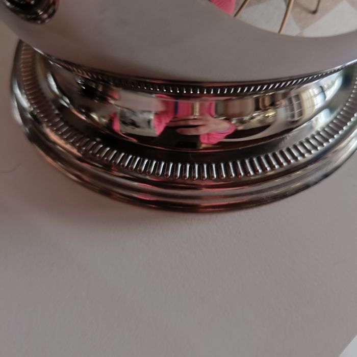 Conjunto de baldes de gelo/champanhe vintage em aço inoxidável 18/10