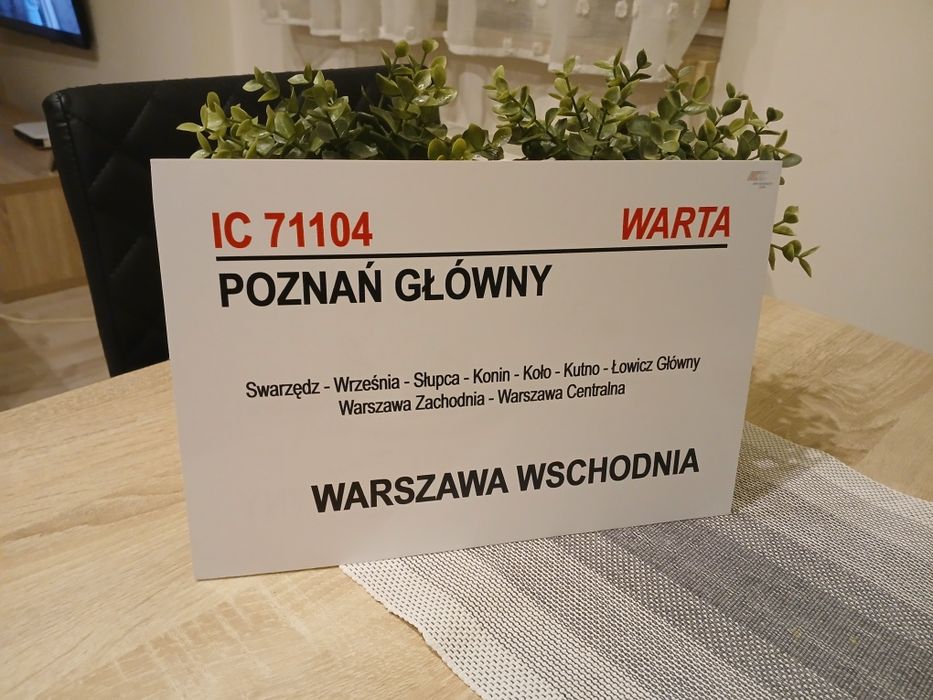 Tablice relacyjne PKP InterCity