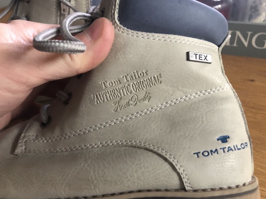 Tom Tailor - Timberland ocieplane z futerkiem roz 35