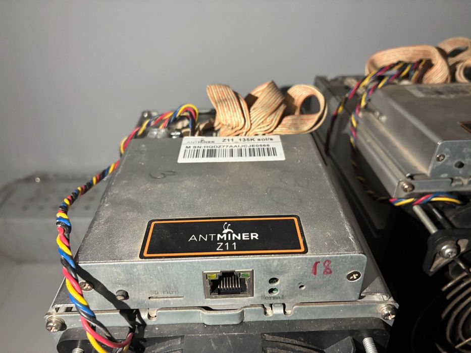 1150$ Майнер Bitmain Antminer SZ11 135Ksol  Наявність + Сервіс