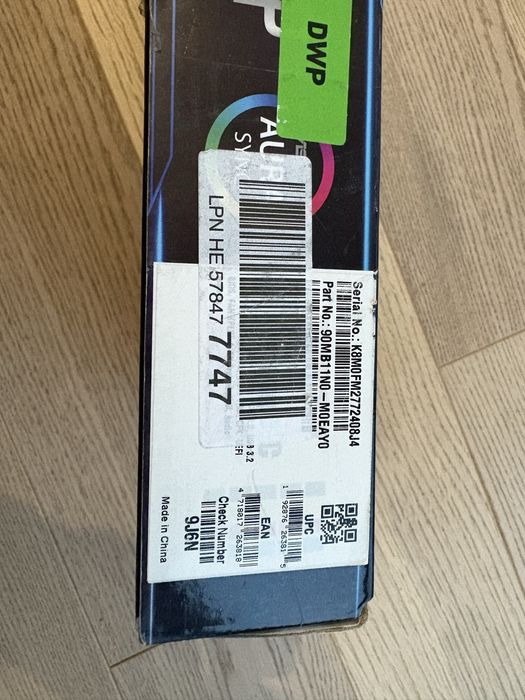 Nowa plyta glowna Asus Prime x570-P