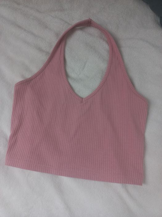 letni różowy top
