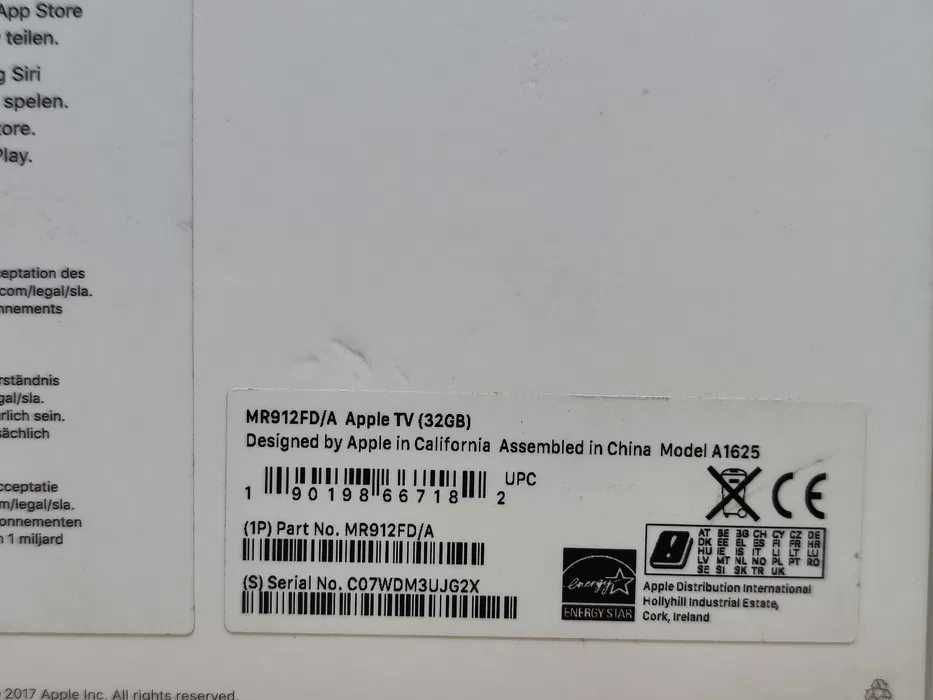 Apple A1625 32GB - Smart TV Box IPTV