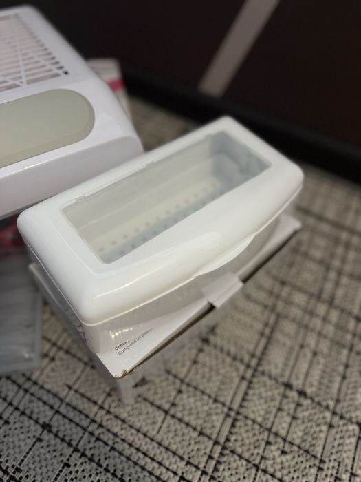 Набір для манікюра Витяжка Підлокітник контейнер для дезінфекції