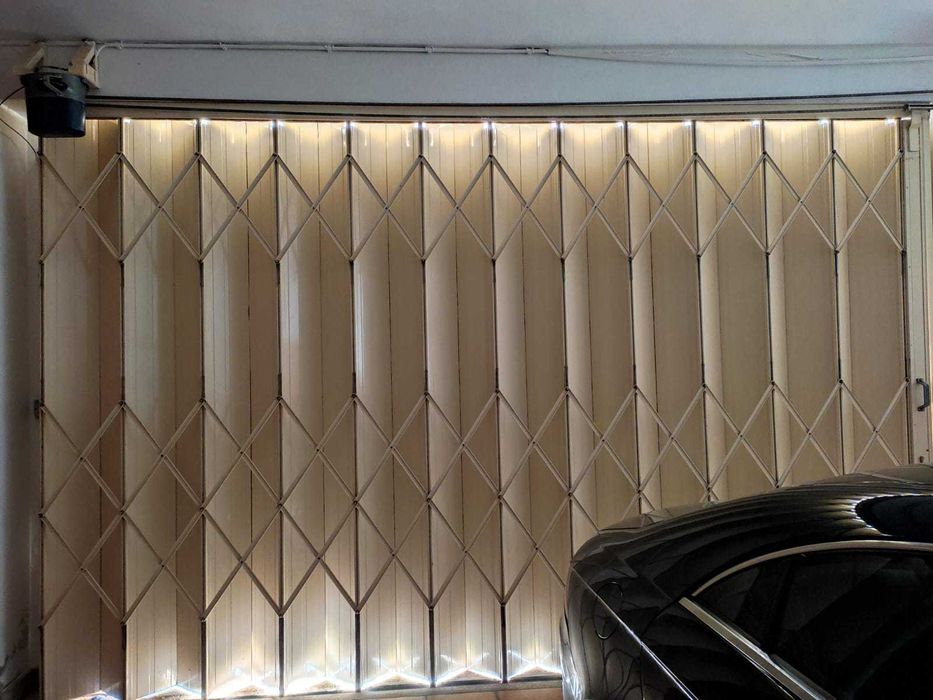 Portão com motor NICE