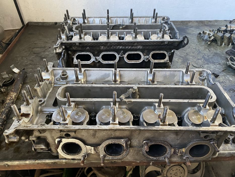 Кришки ГБЦ Головки Блоку Циліндрів М62б46 М62б44 Розбор Розборка Е53