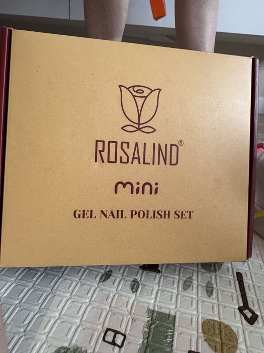 Zestaw lakierów żelowych uv Rosalind Mini Gel Nail Polish Set 44szt