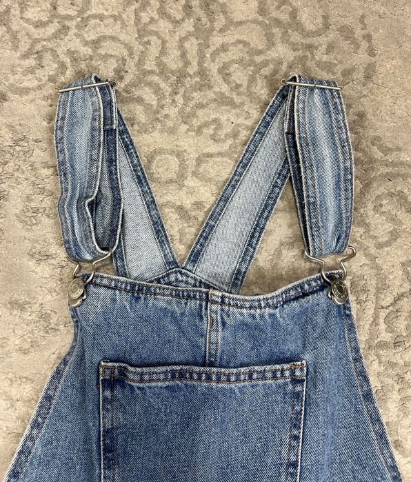 Jeansowe Ogrodniczki Vintage Pocket