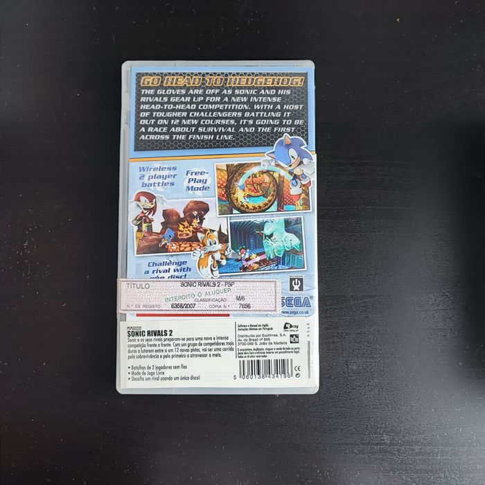 Jogo PSP Sonic Rivals 2 - PlayStation Portable