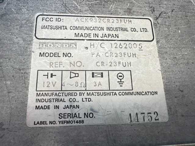 RÁDIO HONDA N600 / N360 - 1972/1976