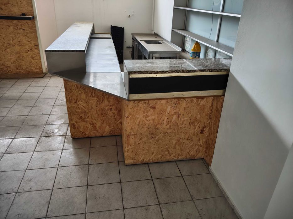 Balcão frigorífico inox