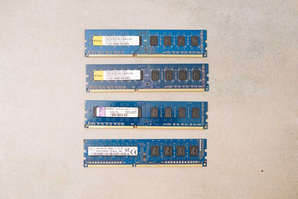 pamięć RAM DDR3 4x4GB 16GB