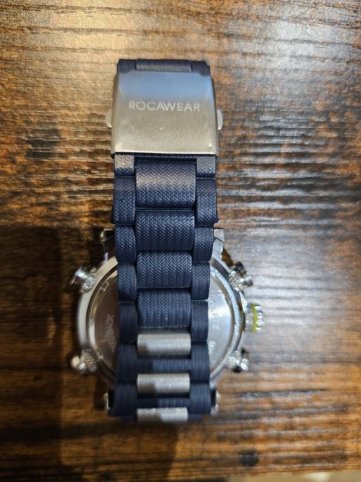 Granatowy zegarek Rocawear RM4001 sportowy