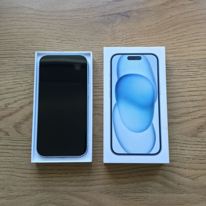 iPhone 15 Blue – Stan perfekcyjny | Oled | Face ID