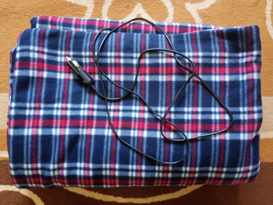 Плед з підігрівом в авто 12v (145 х 100 см)