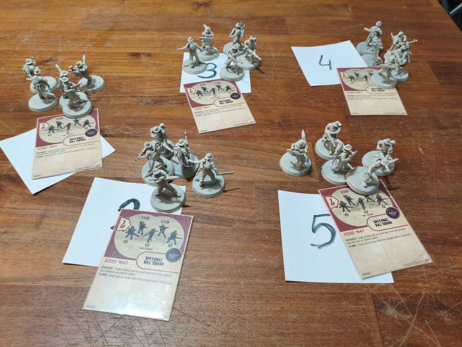 DUST 1947: SPETSNAZ Kill Squad 5 oddziałów