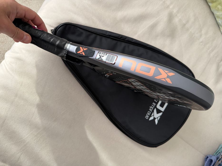 Vendo Raquete Padel NOX MJ10 12K – [NOVA