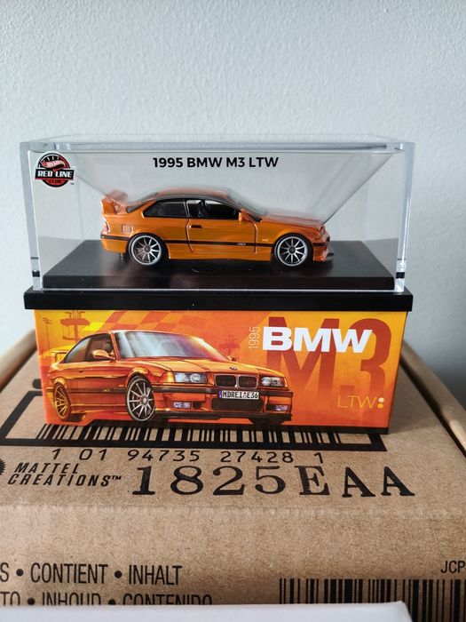 RLC 1995 BMW E36 M3 LTW Red Line Club Hot Wheels Lublin • OLX.pl