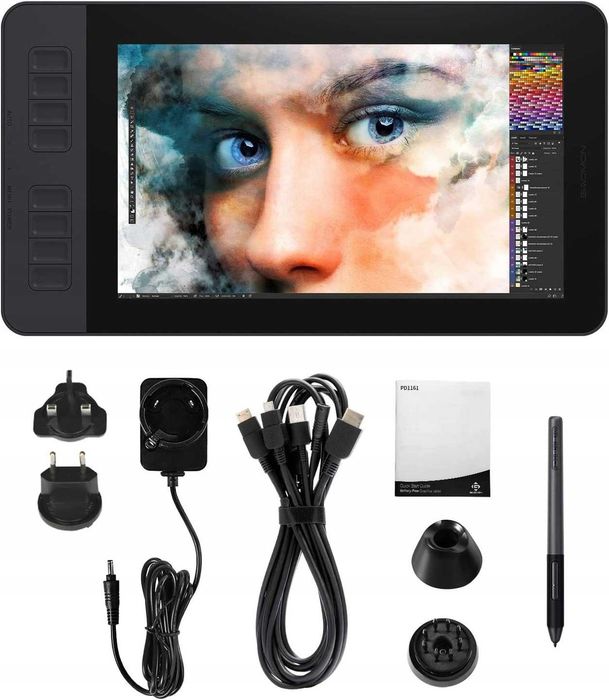Графічний планшет для малювання GAOMON PD1161 ips 11.6 дюймів, стилус