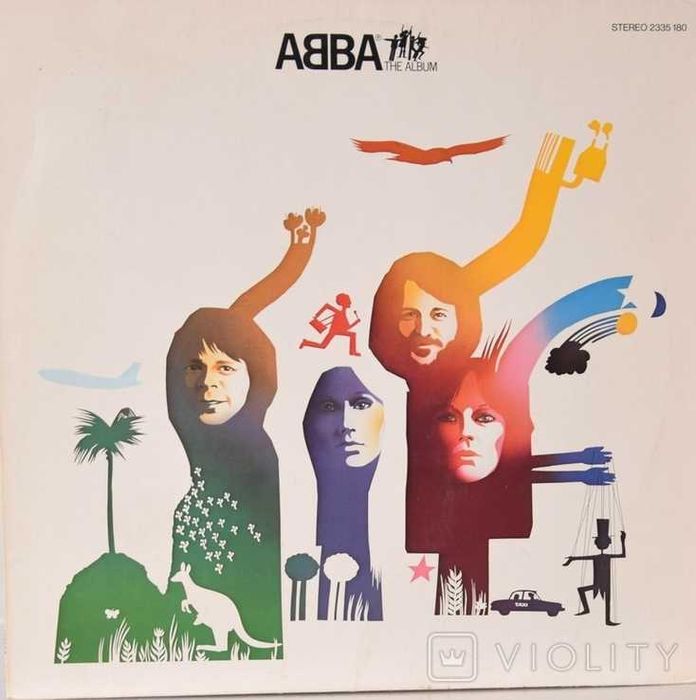 Vinyl - ABBA - винил 12" АББА Polydor пластинка