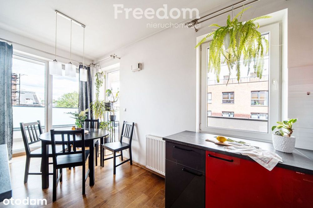 Nowoczesne 2 pokoje przy Metrze Szwedzka – 45 m².