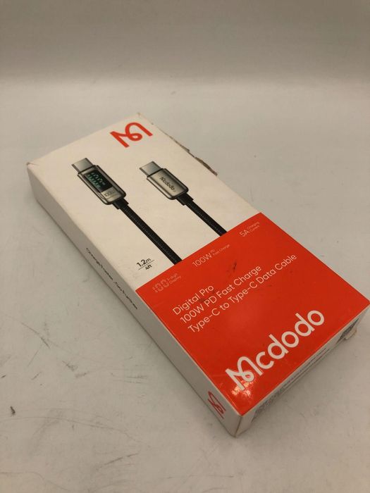 Kabel USB-C Mcdodo 100W Szybkie Ładowanie Wyświetlacz LED Typ-C