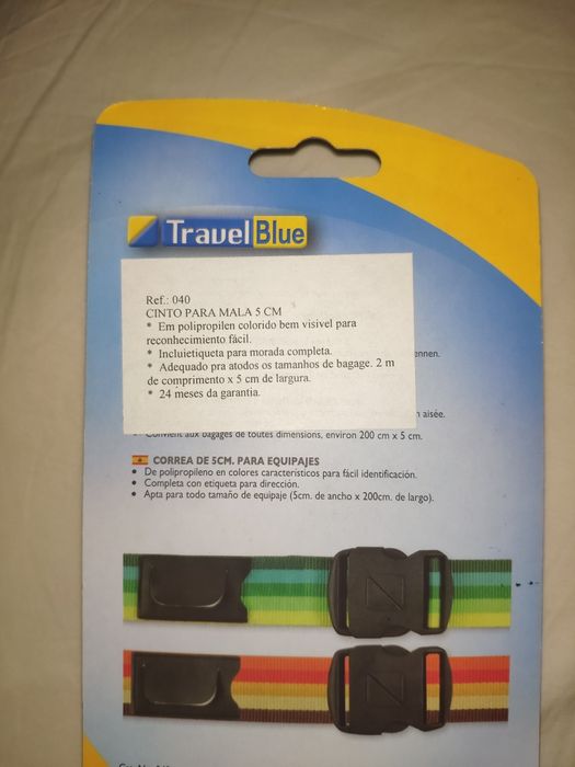 Cinto para mala de viagem 5cm