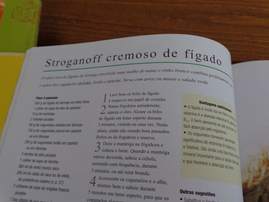 Colecção "Cozinha deliciosa e saudável" das Selecções