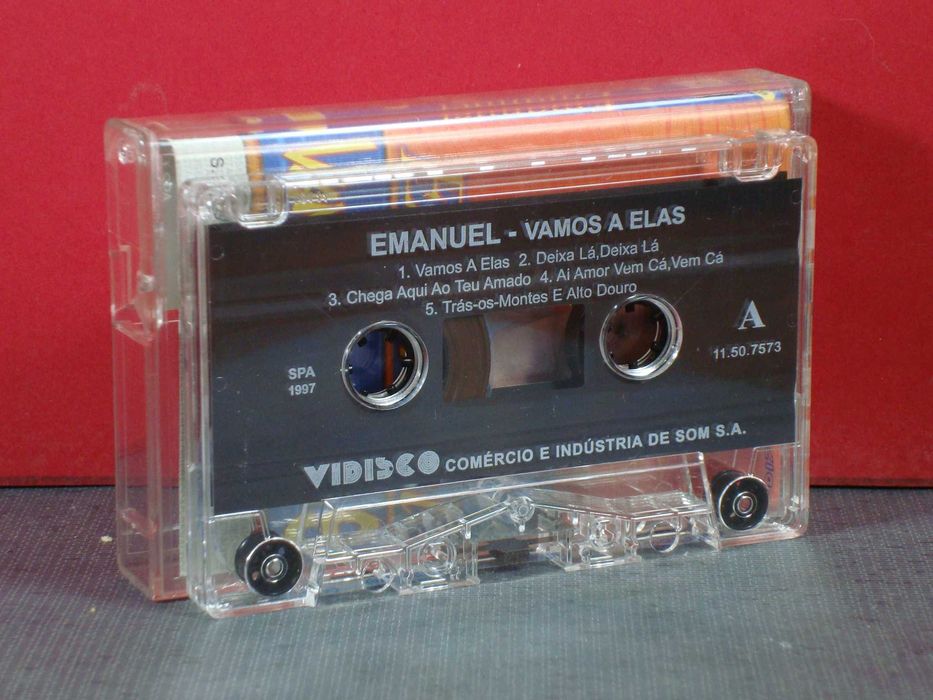 Emanuel - Vamos a Elas / Cassete / Near Mint