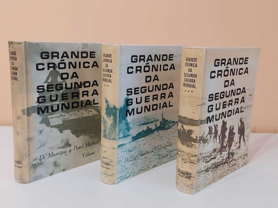 Grande Crónica da Segunda Guerra Mundial – coleção 3 volumes
