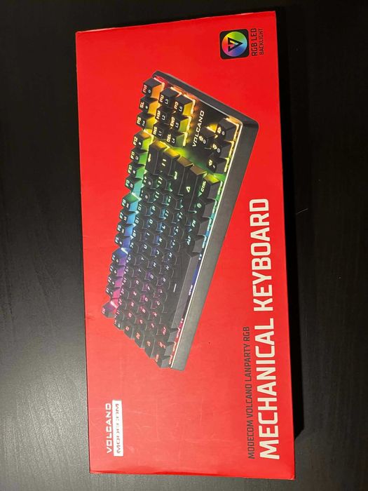 Klawiatura mechaniczna Modecom Volcano Lanparty RGB