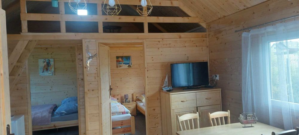 Domek dwa domki letniskowe wczasy nad morzem noclegi Chłopy k/ Mielno