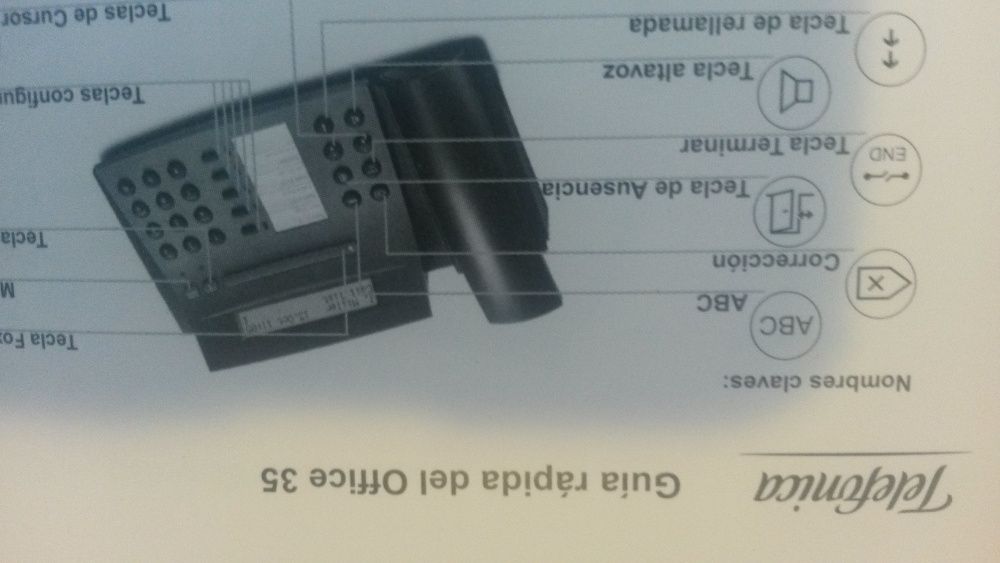 Telefone marca Telefonica - Novo