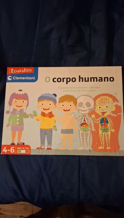 Jogo "O corpo humano " 8 puzzles