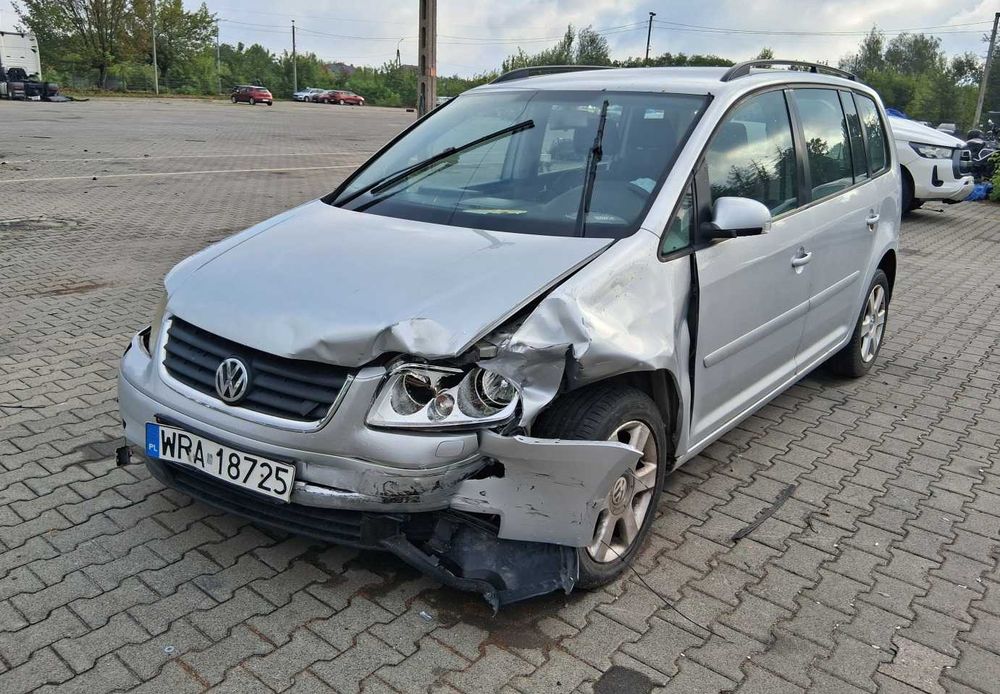 2003 Volkswagen Touran 1.9 TDI AVQ 101 KM LAKIER LA7W Silnik Skrzynia części