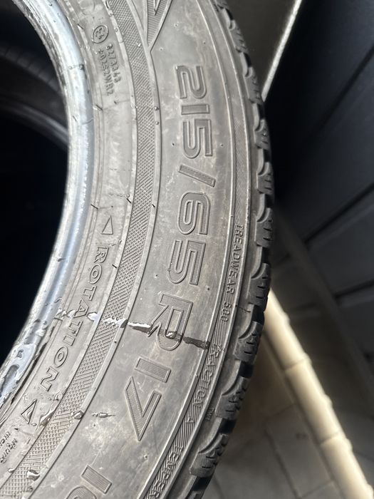 Шини резина 215/65/17 r17 Nokian комплект зимні