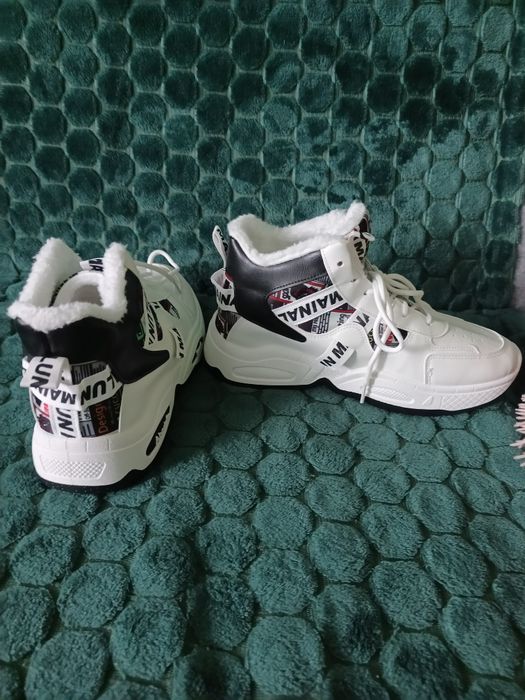Buty Zimowe Męskie Sneakersy