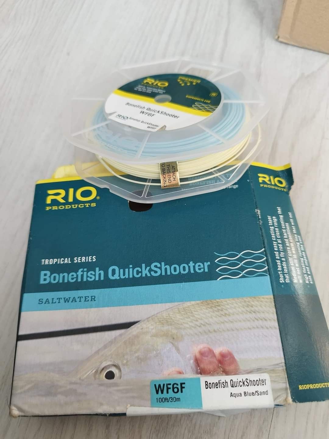 Rio Bonefish Quickshooter WF6F Czarne •