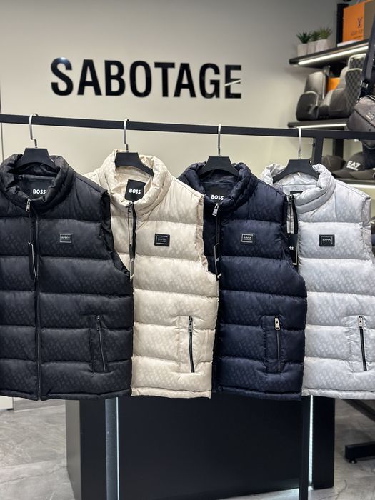 Топова жилетка Hugo Boss пух