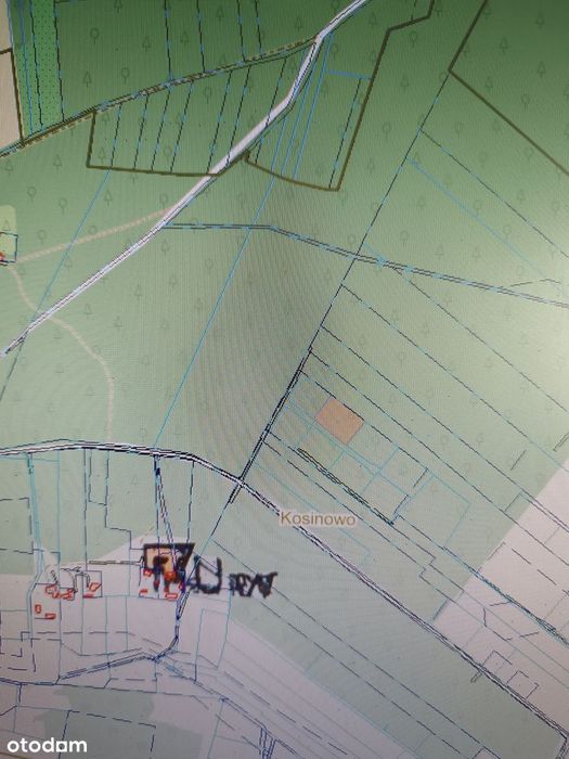 Działka budowlana 2250 m² blisko lasu