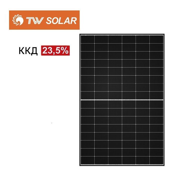 Сонячна батарея Tongwei 470W Dual-glass Monofacial, TWMNH-48HW470