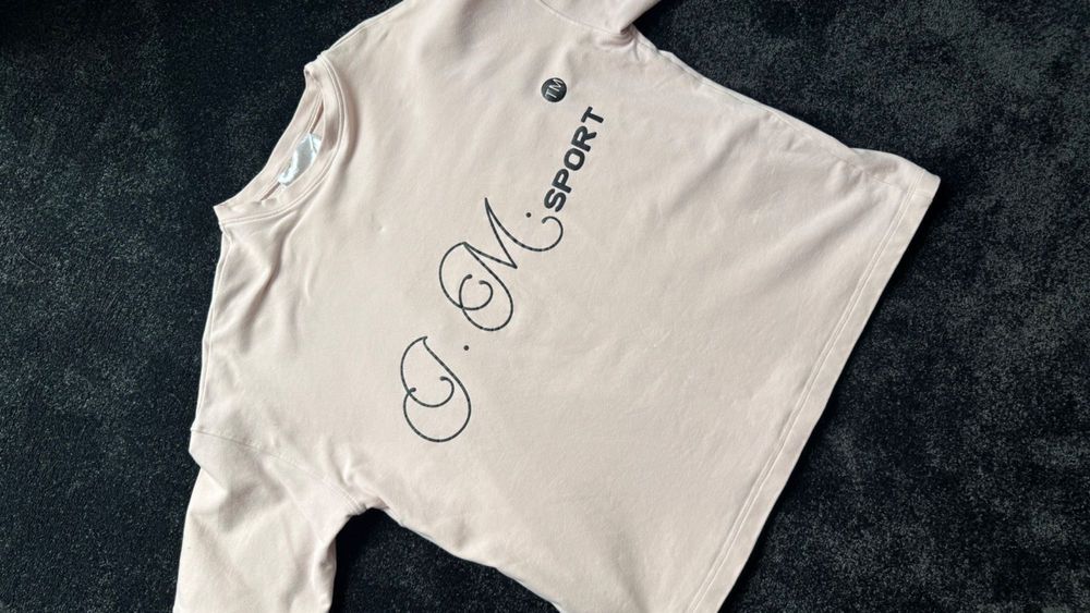 Bluza t-shirt Joanna muzyk Uni pudrowy róż